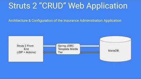 23. Insurance Agent Database Project Overview and Demo - Starting with Struts 2, Spring JDBC
