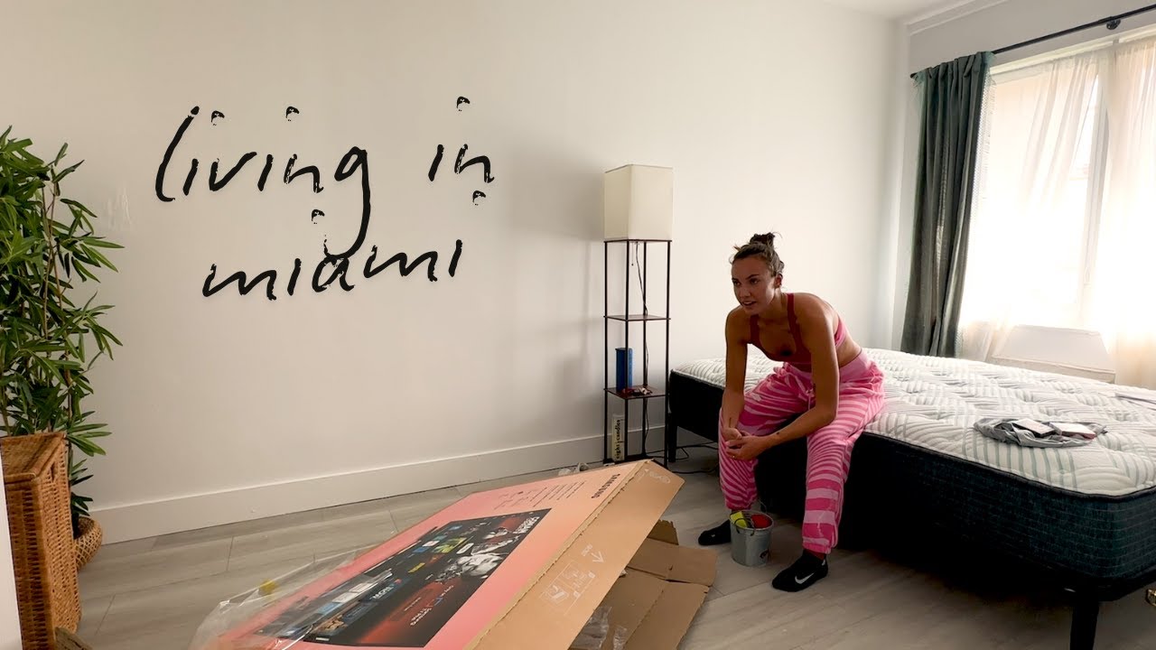 Moving into my new Miami apartment