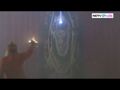Image of Ram Mandir Surya Tilak Video: Lord Ram's Surya Tilak In Ayodhya | Ayodhya Ram Temple