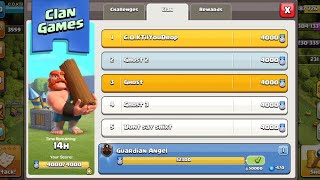Maxing the Clan Game Rewards With No One Else In Our Clan Clash of Clans