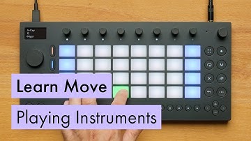 Ableton Move Tutorial: Playing different instrument layouts