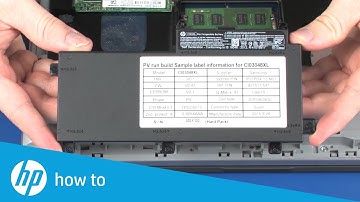 Removing and Replacing the Memory Module | HP Probook 640 and 645 G2 Notebooks | HP Support
