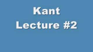 Kant Part # (2) (MORALITY, ETHICS & PHILOSOPHY)