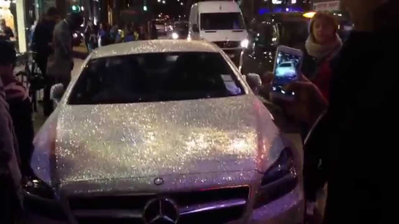 Mercedes CLS swarovski London 2014 