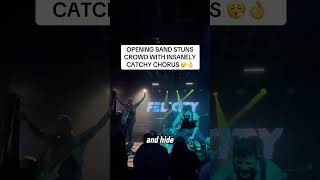 OPENING BAND STUNS CROWD WITH INSANELY CATCHY CHORUS 🔥
