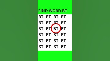 Find letter "BT"      #S77