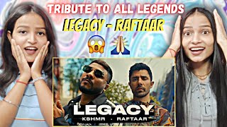 KSHMR, Raftaar - Legacy | Official Music Video | Reactions Hut |
