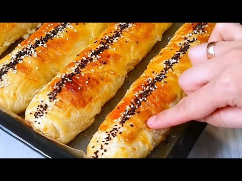 ВКУСНЕЕ ЛЮБОЙ ВЫПЕЧКИ .СУПЕР МЕГА ВКУСНАЯ ВЫПЕЧКА!СЛОЕННЫЕ ПИРОЖКИ С ЯЙЦОМ И ЗЕЛЕНЬЮ! Uzbek Samsa!