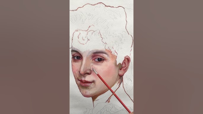 布格罗 Copy the works of Wilhelm Adolf Bouguereau 临摹学习威廉·阿道夫·布格罗作品- YouTube