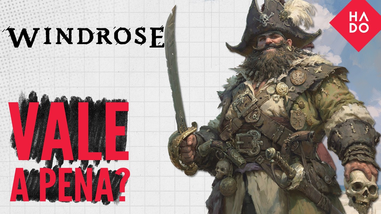 WINDROSE — O Valheim DOS PIRATAS Chegou