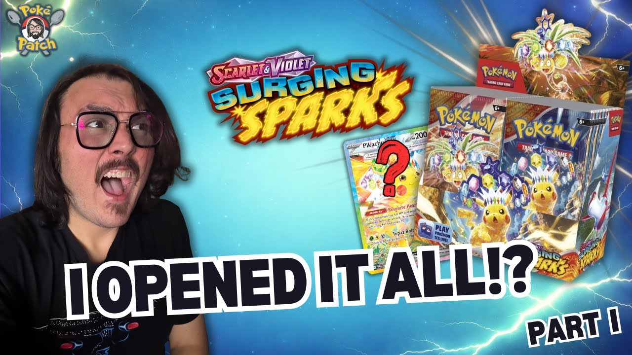 This is a TERRIBLE idea!!! | Surging Sparks Booster Box Opening