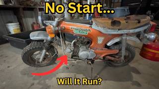 Reviving a Burned Honda CT70 After Sitting 40 Years!