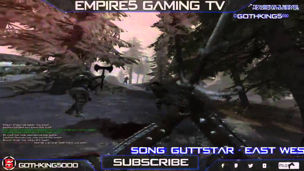 EMPIRE5 GAMING TV - CHIVALRY - INDIANA JONES STYLE BOULDER DEATH!