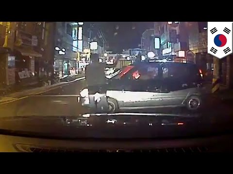 fake-car-accident:-hit-by-car-prank-backfires-on-scam-artist,-caught-on-dash-cam