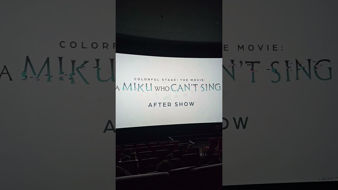 So I watched the Miku Movie lol 