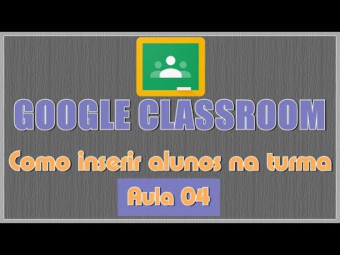 Como adicionar alunos na turma no GOOGLE CLASSROOM (Google Sala de Aula)