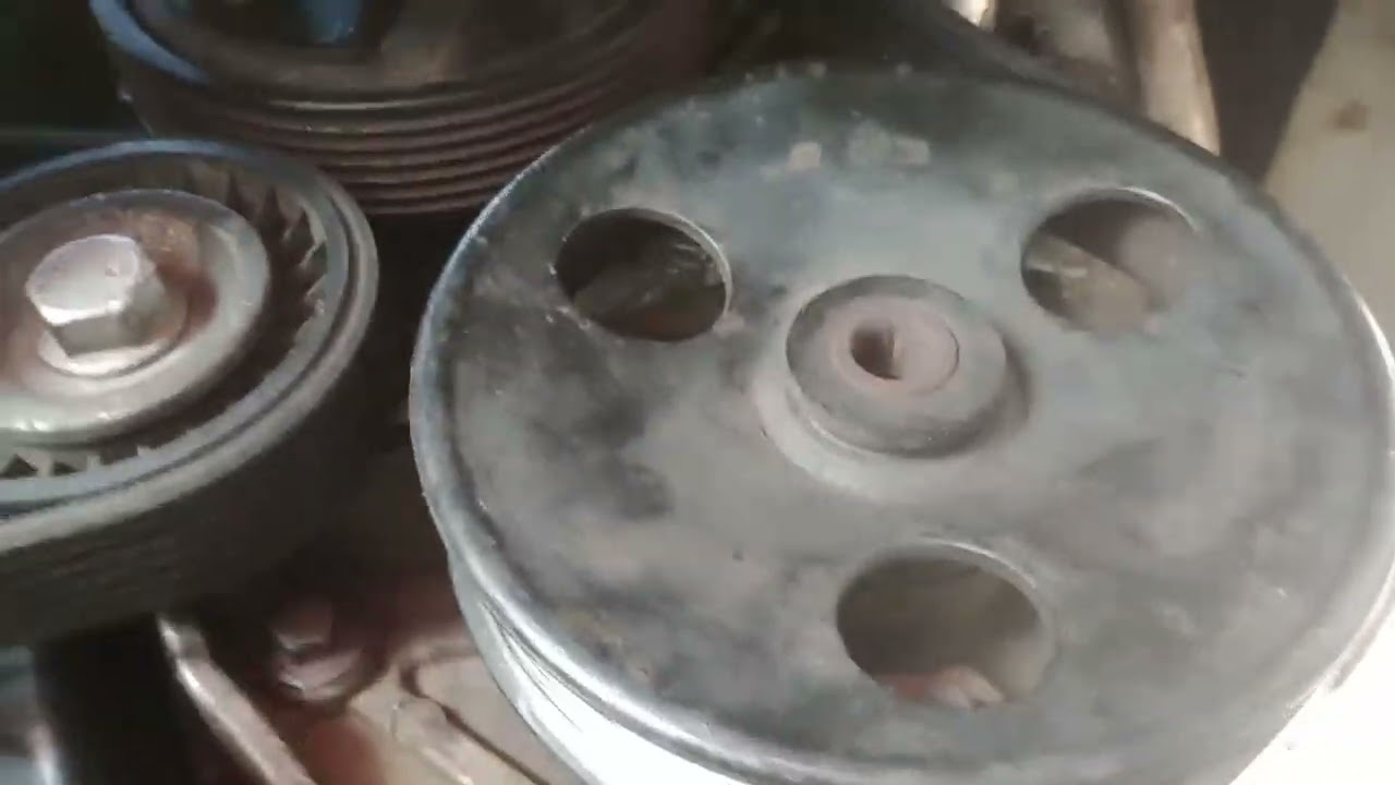 Chery Tiggo como instalar a correia de acessórios. 