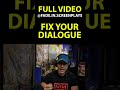 DIALOGUE THAT WORKS! #screenwriting #shorts #dialogue