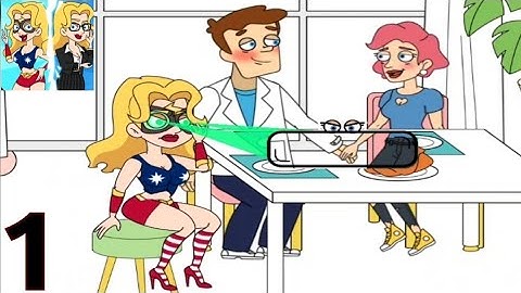 Girl Hero Level 1-20 Funny Gameplay Walkthrough Android #1