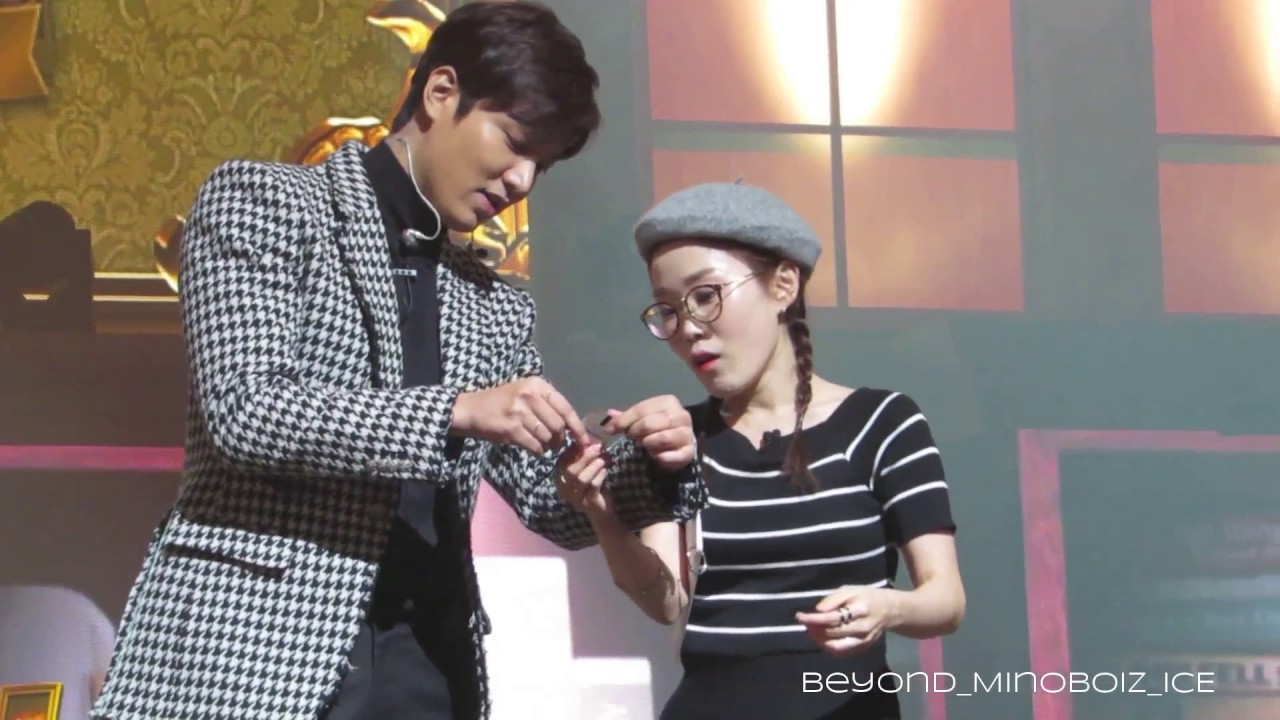 20160116【Minoz World in Seoul】Lee Min Ho's warm fan service❤