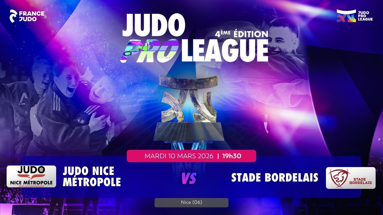 Judo Nice Métropole vs Stade Bordelais | Quart de finale #4 - Judo Pro League 2025-2026