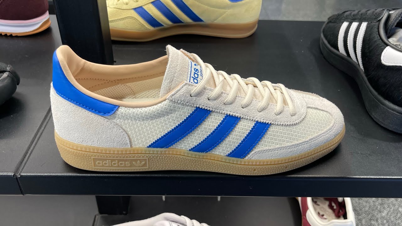 Adidas Handball Spezial (Cream White/ Blue/ Warm Sandstone