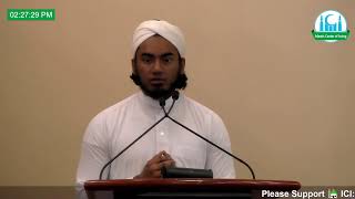 Jummah Khutbah: Beautiful Character | Mufti Muntasir Zaman