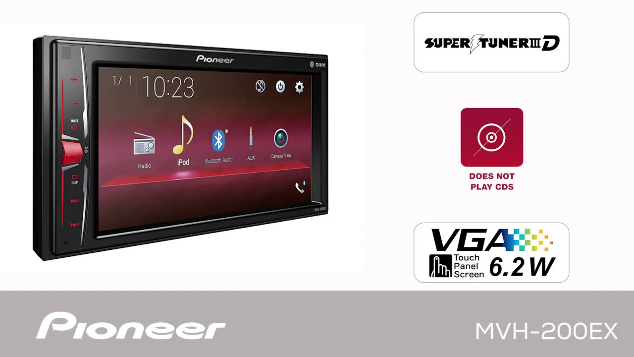 MVH-200EX - What's in the Box? - YouTube