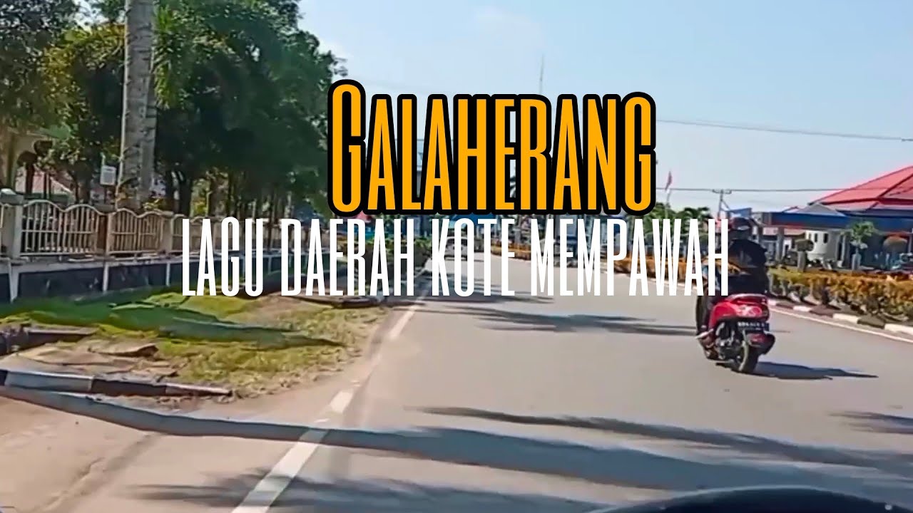 galaherang lagu daerah kota mempawah