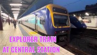 NSW Xplorer @ Central Station to Canberra Boarding Time May 2026