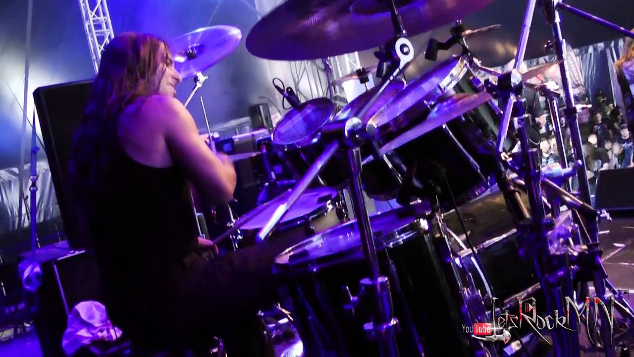 Saille, drum can, Bloodstock 2015
