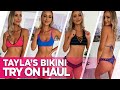 Tayla Sizzles Wearing Wicked Weasel: A Very Sexy Bikini Try On Haul Video