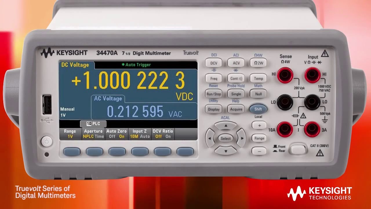 U1190 Series 3.5 Digit Handheld Clamp Multimeter