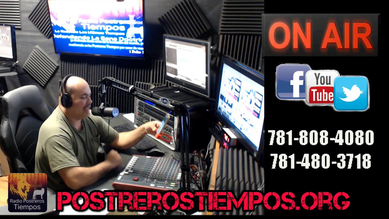 Radio Emisora Cristiana Cabina En Vivo Noticias, Predicas