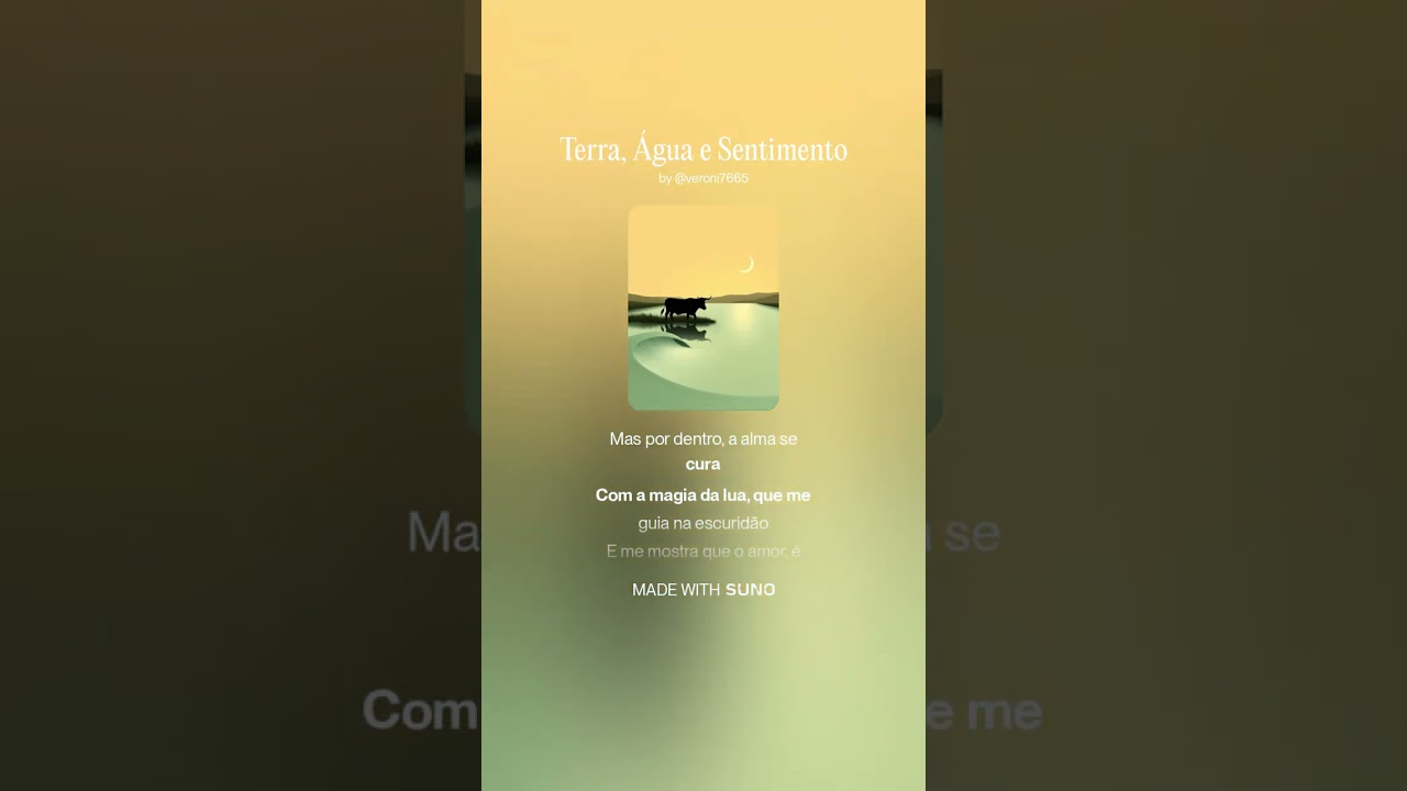 Terra, Água e Sentimento