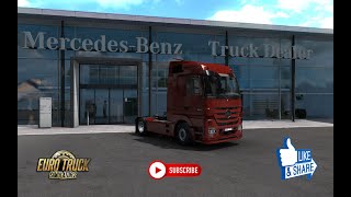 Ets2 V1.39 Mercedes-Benz Actros Mp3 Reworked V3.5 Schumi Fmod & Open Window