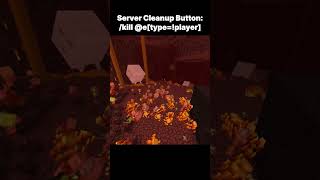 POV: You have server cleanup Button