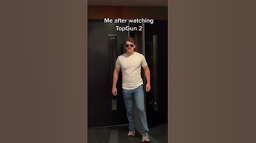 Thumbnail of me after watching TopGun 2 -joechristianguy #shorts