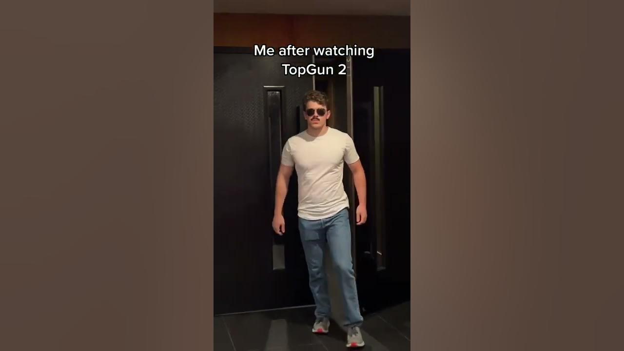 me after watching TopGun 2 -joechristianguy #shorts