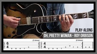 Oh, Pretty Woman (TAB) - Classic Guitar Riffs - Roy Orbison