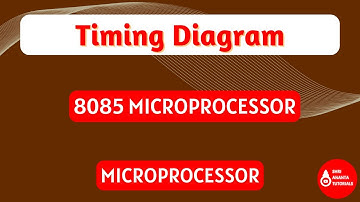 8085 Timing DiagramI Instruction Cycle, Machine Cycle and T-state |Shri Ananta Tutorials - Technical