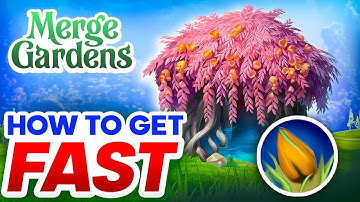 🎁How to Get EVERYTHING in Merge Gardens: Tulips, Acorns, Mossy Pebbles & More🎁