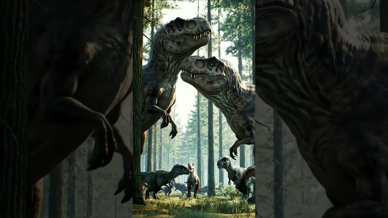😡😡😡 #dinosaur #viral #fighting#viralvideo#highlights#jurassicworldevolution2dominionbiosynexpansion