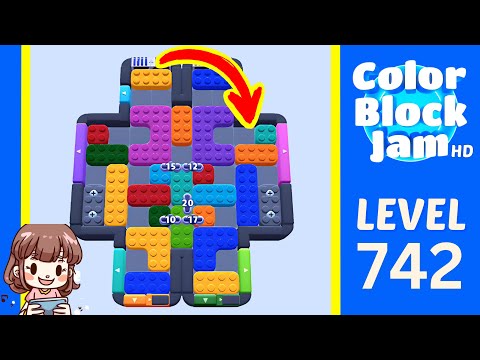 Color Block Jam Level 742 Solution Walkthrough video preview