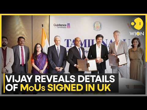 CMO Reveals Details of Investments Secured During Vijay's UK Trip | WION