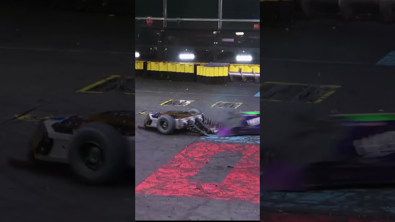 Bot gets flipped like a pancake!