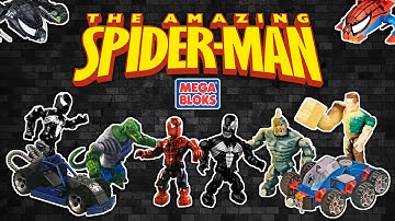 The Amazing Spider-Man 2008 All Sets///Marvel Mega Bloks