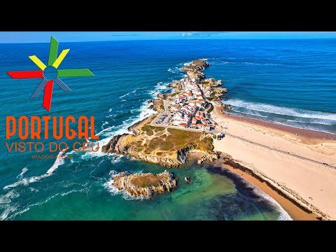 Baleal🏄‍♂️one of the most wonderful secret places in Europe -🏄‍♂️aerial view - Peniche - 4K Ultra HD