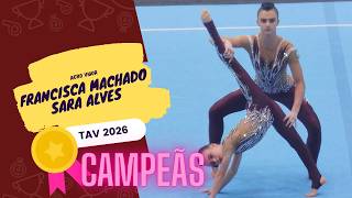 II Torneio Acro Vigor 2026 | Esquema de equilíbrio