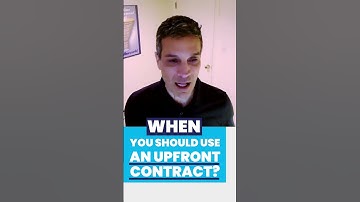 What Is An Upfront Contract? #shorts #upfrontcontract 